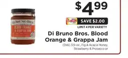 ShopRite Di Bruno Bros. Blood Orange & Grappa Jam offer