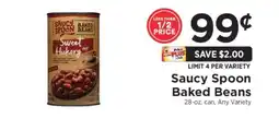 ShopRite Saucy Spoon Baked Beans offer