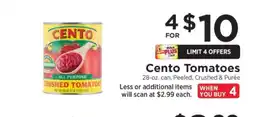 ShopRite Cento Tomatoes offer
