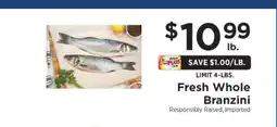 ShopRite Fresh Whole Branzini offer
