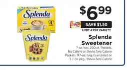 ShopRite Splenda Sweetener offer