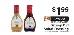 ShopRite Skinny Girl Salad Dressing offer