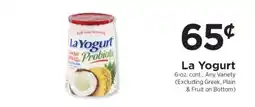 ShopRite La Yogurt offer