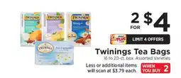 ShopRite Twinings Tea Bags offer
