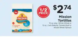 ShopRite Mission Tortillas offer