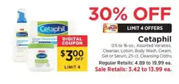 ShopRite Cetaphil offer