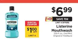 ShopRite Listerine Mouthwash offer