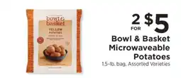 ShopRite Bowl & Basket Microwaveable Potatoes offer