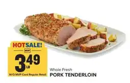 Food Lion Whole Fresh Pork Tenderloin offer