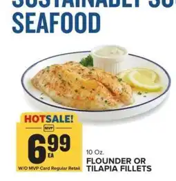 Food Lion Flounder or Tilapia Fillets offer