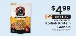 ShopRite Kodiak Protein Granola offer