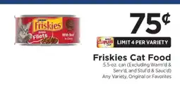 ShopRite Friskies Cat Food offer