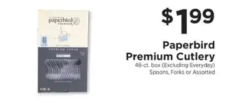 ShopRite Paperbird Premium Cutlery offer