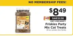 ShopRite Friskies Party Mix Cat Treats offer
