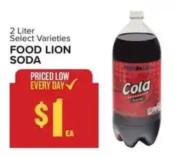 Food Lion FOOD LION SODA offer