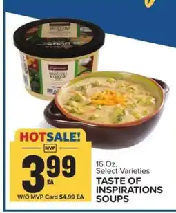 Food Lion Taste of Inspirations Soups offer