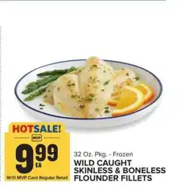 Food Lion Wild Caught Skinless & Boneless Flounder Fillets offer
