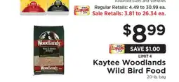 ShopRite Kaytee Woodlands Wild Bird Food offer