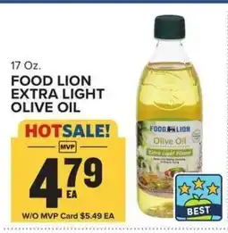 Food Lion FOOD LION EXTRA LIGHT OLIVE OIL offer