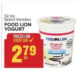Food Lion FOOD LION YOGURT offer