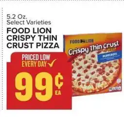 Food Lion FOOD LION CRISPY THIN CRUST PIZZA offer