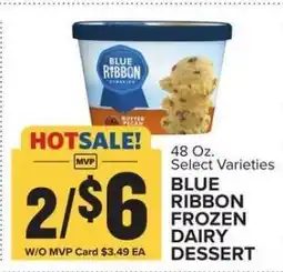 Food Lion BLUE RIBBON FROZEN DAIRY DESSERT offer