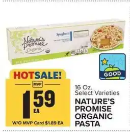 Food Lion NATURE’S PROMISE ORGANIC PASTA offer