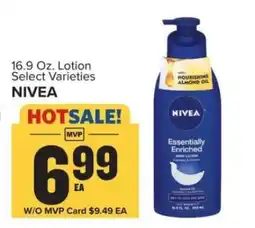 Food Lion NIVEA Essentially Enriched Body Lotion offer