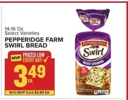 Food Lion Pepperidge Farm Swirl Bread offer