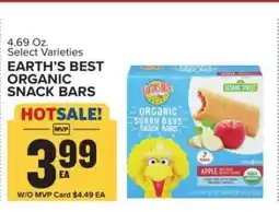 Food Lion Earth's Best Organic Snack Bars offer