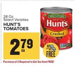 Food Lion Hunt's Tomatoes offer