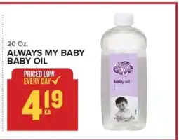 Food Lion ALWAYS MY BABY BABY OIL offer