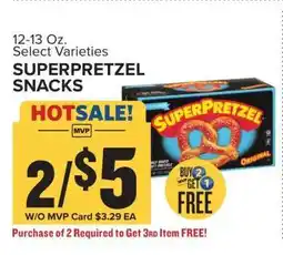 Food Lion SUPERPRETZEL SNACKS offer
