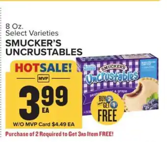 Food Lion Smucker's Uncrustables offer