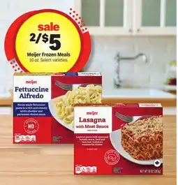 Meijer Meijer Frozen Meals offer