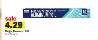 Meijer Meijer Aluminum Foil offer