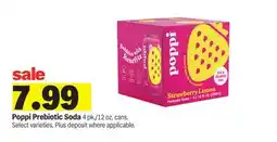 Meijer Poppi Prebiotic Soda offer