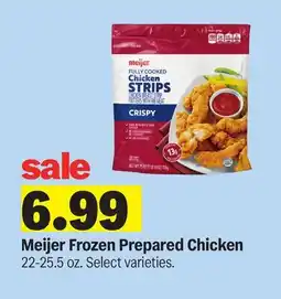 Meijer Meijer Frozen Prepared Chicken offer