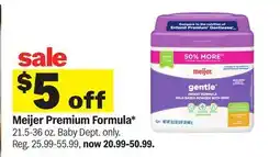 Meijer Meijer Premium Formula offer