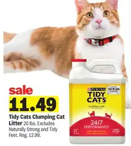 Meijer Tidy Cats Clumping Cat Litter offer