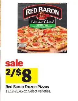 Meijer Red Baron Frozen Pizzas offer