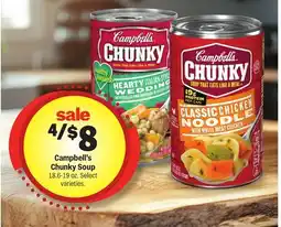 Meijer Campbell's Chunky Soup offer
