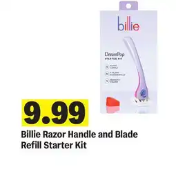 Meijer Billie Razor Handle and Blade Refill Starter Kit offer