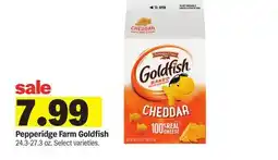 Meijer Pepperidge Farm Goldfish offer
