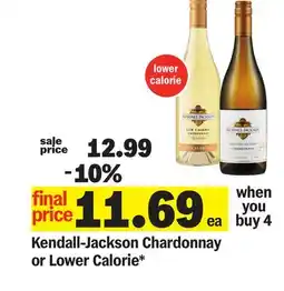 Meijer Kendall-Jackson Chardonnay or Lower Calorie offer