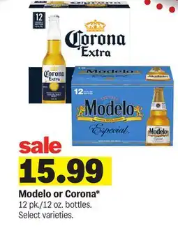 Meijer Modelo or Corona offer