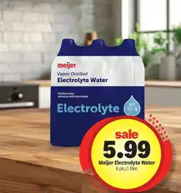 Meijer Meijer Electrolyte Water offer