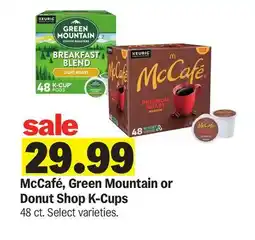 Meijer McCafé, Green Mountain or Donut Shop K-Cups offer