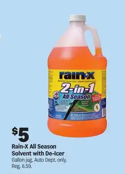 Meijer Rain-X All Season Solvent with De-Icer offer