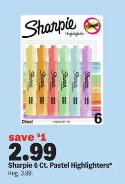 Meijer Sharpie 6 Ct. Pastel Highlighters offer